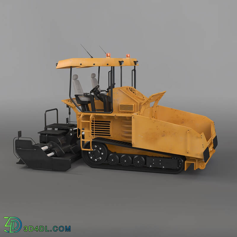  Heavy Machines 02 Asphalt Paver